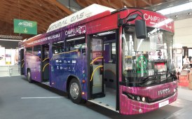 Iveco Bus mostra a Ibe lo Streetway Cng allestito per il progetto Campbus